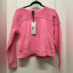 Bobi Los Angeles Pink Sweatshirt Small
Top NWT